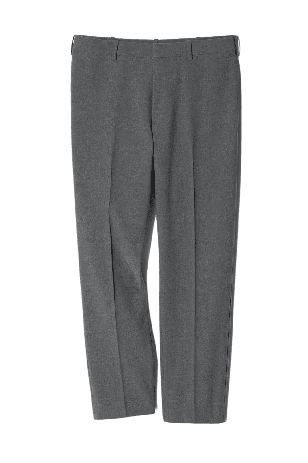 Gray Smart Ankle Pants
