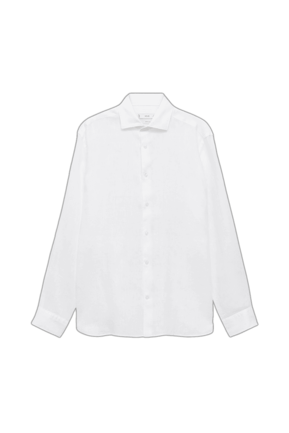 slim fit linen button dwon shirt