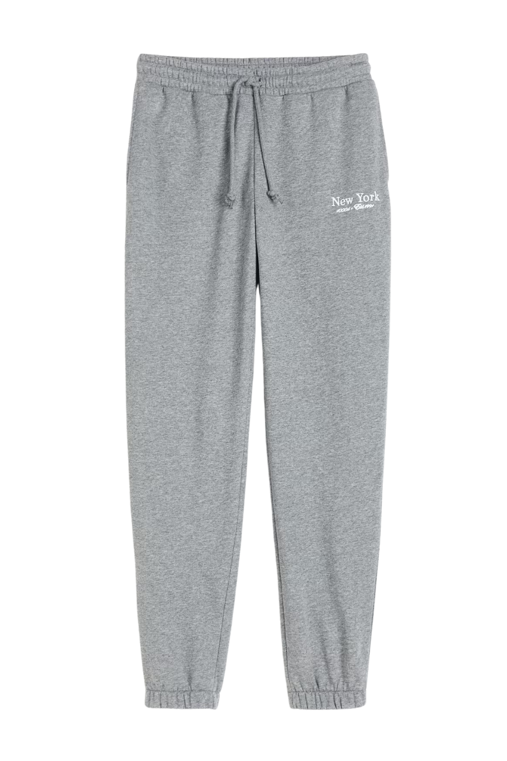 gray joggers