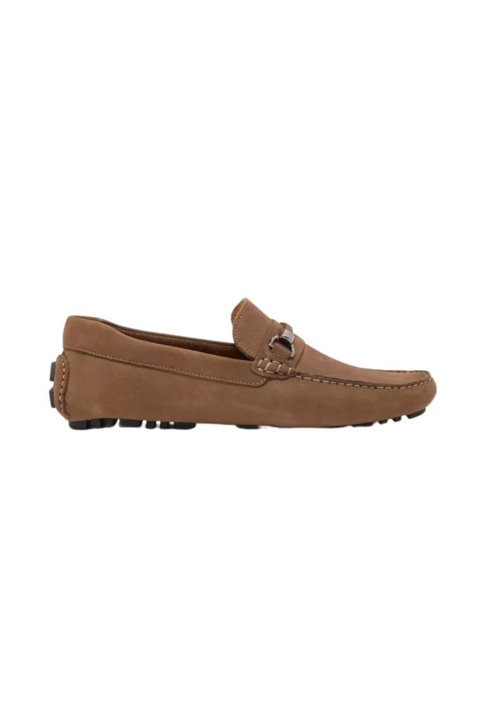brown leather peny loafers