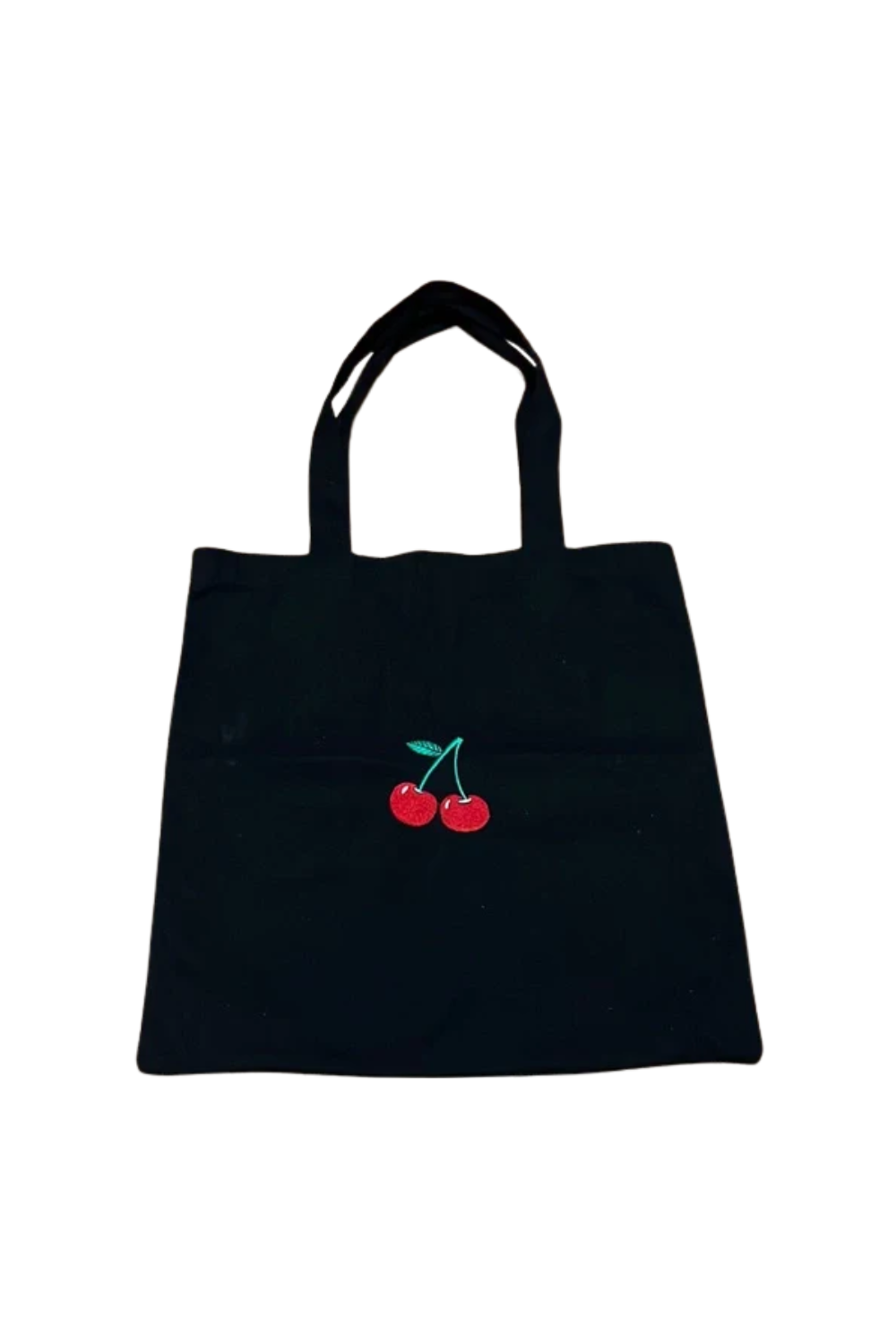Black Canvas Shoulder Bag