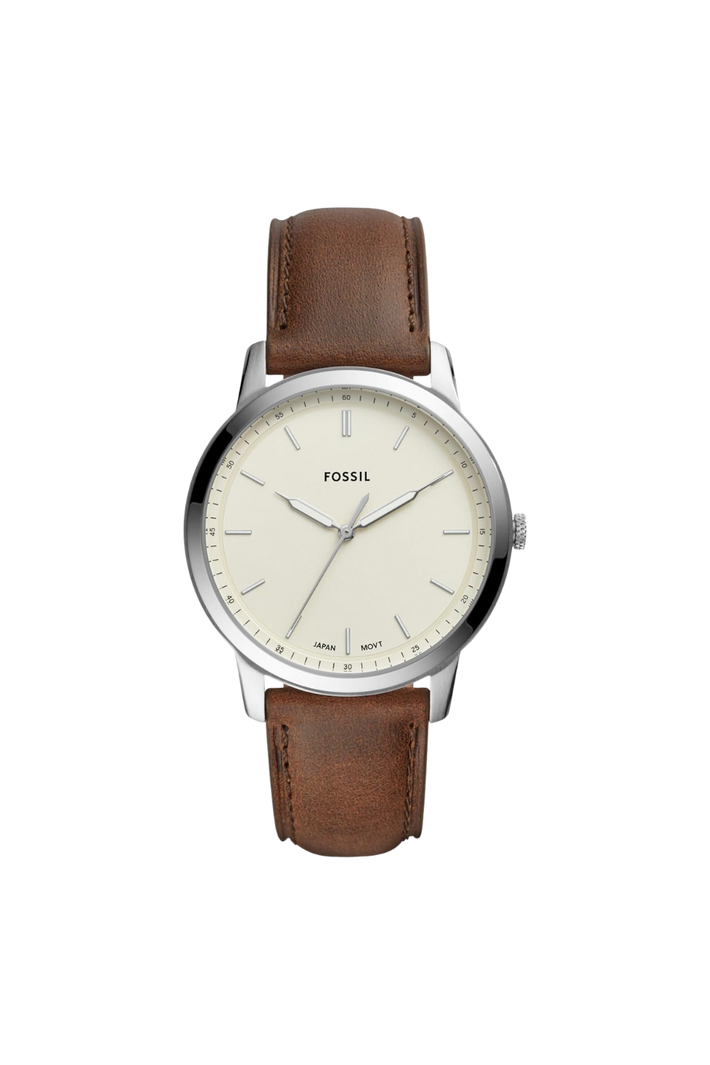 Fossil Men's Minimalist Leather Strap watch