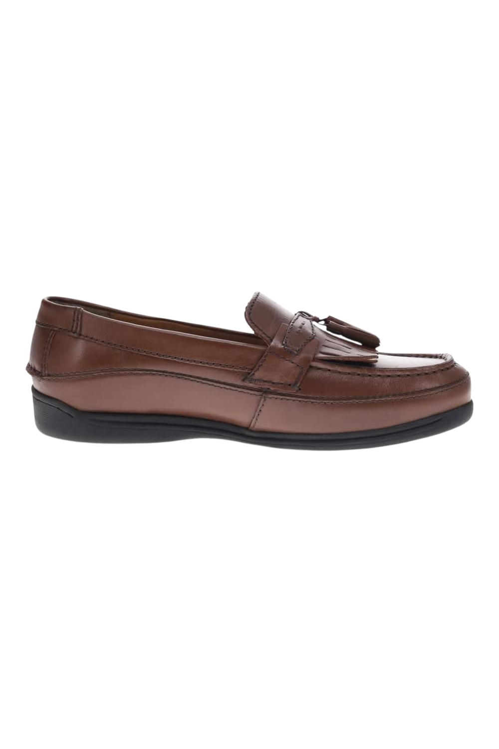 brown tassel loafers