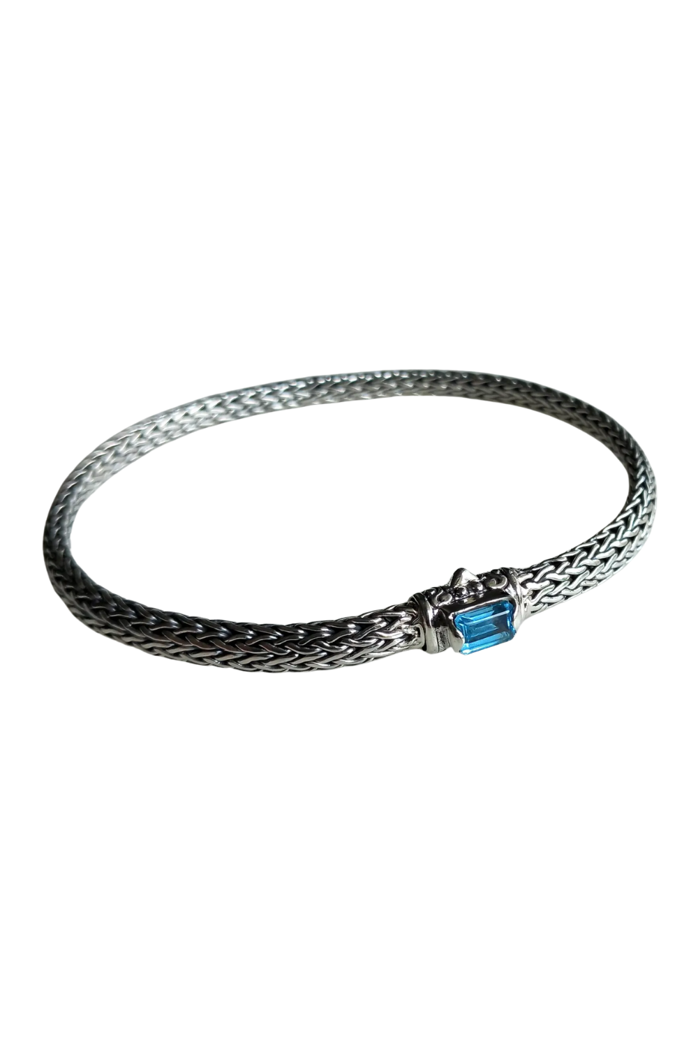 Elegant Sterling Silver Men’s Bracelet