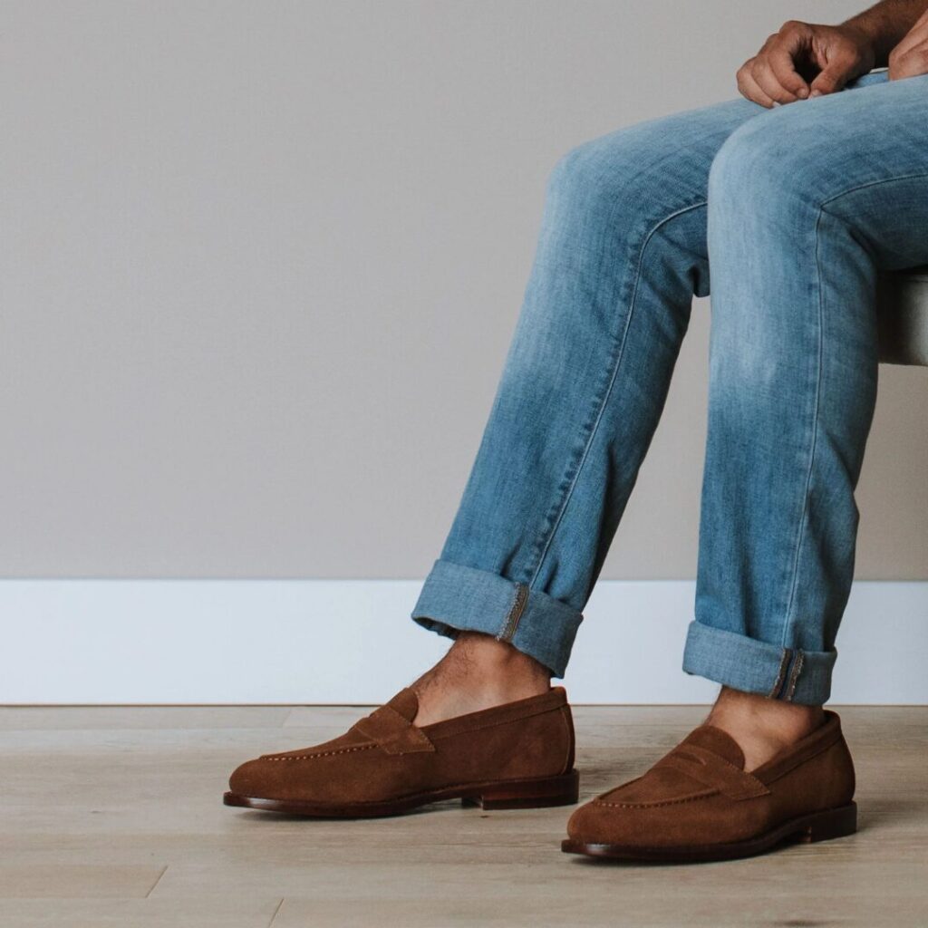Grant Stone Traveller Penny Loafers – Versatile men’s penny loafers for business casual loafers outfits, meetings, and travel-ready fits.