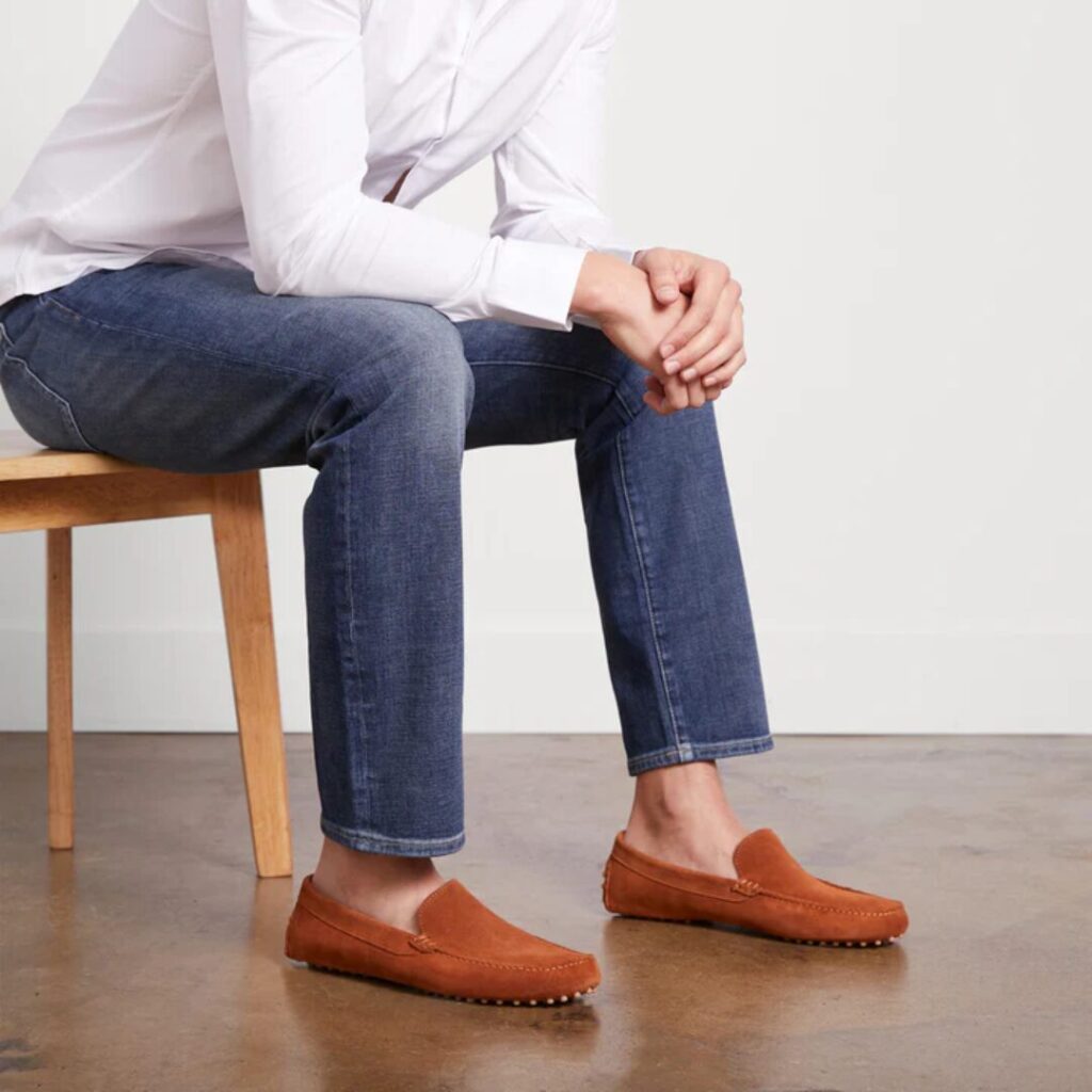 M.Gemi The Felize Suede Uomo – Sophisticated urban loafers ideal for upscale brunches, vacations, and garden parties with Italian flair.
