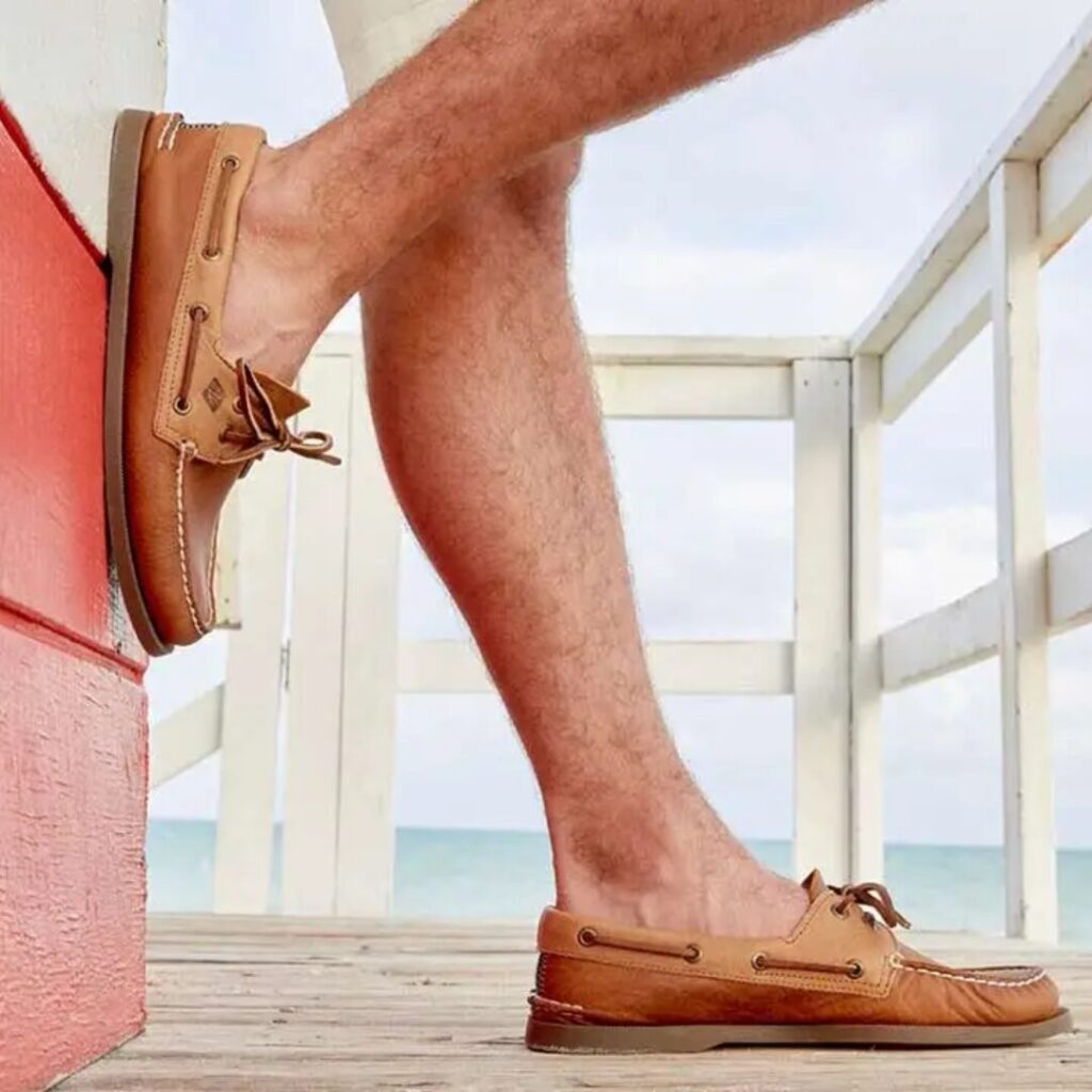 Sperry Authentic Original Boat Loafers – Lightweight urban loafers with nautical appeal, ideal for summer outfits and wearing loafers with shorts.
