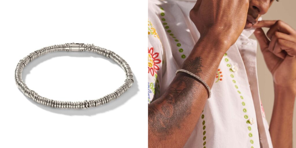 John Hardy Sterling Silver Bead Bracelet