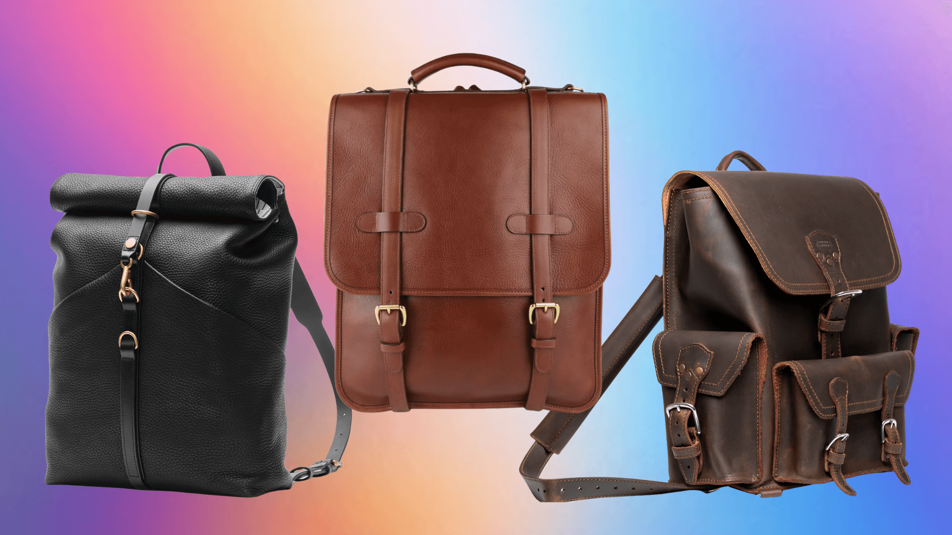 Best Leather Backpacks for Men 20 Premium to Luxury Picks Blog Banner