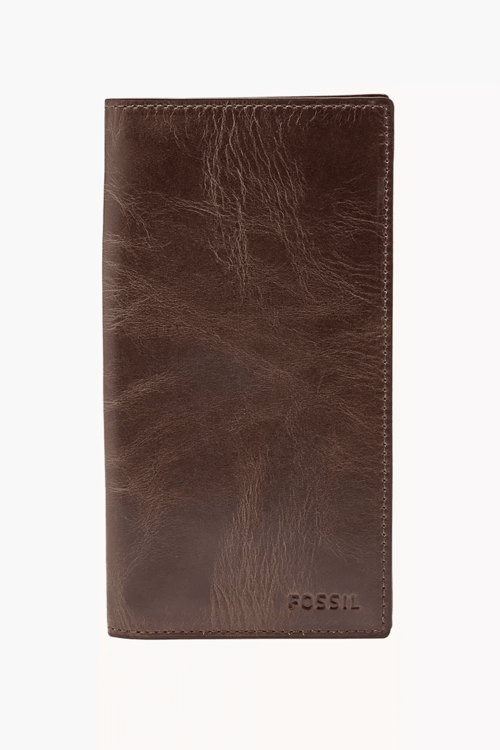 Fossil Derrick Executive Wallet in Dark brown